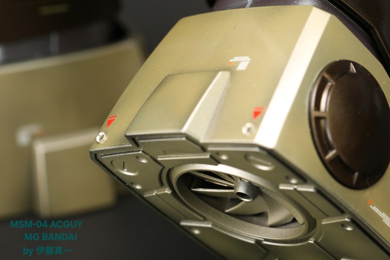 〔模型樣品製作〕BANDAI MG MSM-04 ACGUY 阿凱