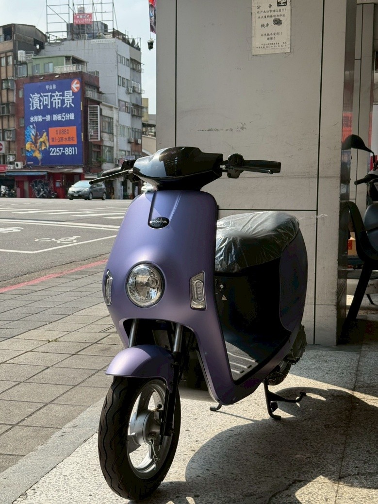 微電二輪Shine羅蘭紫新色現場賞車分享
