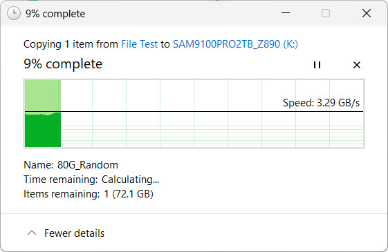 【開箱簡測】Samsung 9100 Pro 2TB PCIe Gen5.0 x4 NVMe SSD 效能簡測 (圖多)