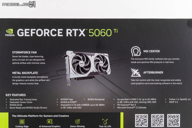NVIDIA GeForce RTX 5060 Ti 顯示卡實測 在 1440p 解析度達成 3A 遊戲大作 100 fps 順跑目標
