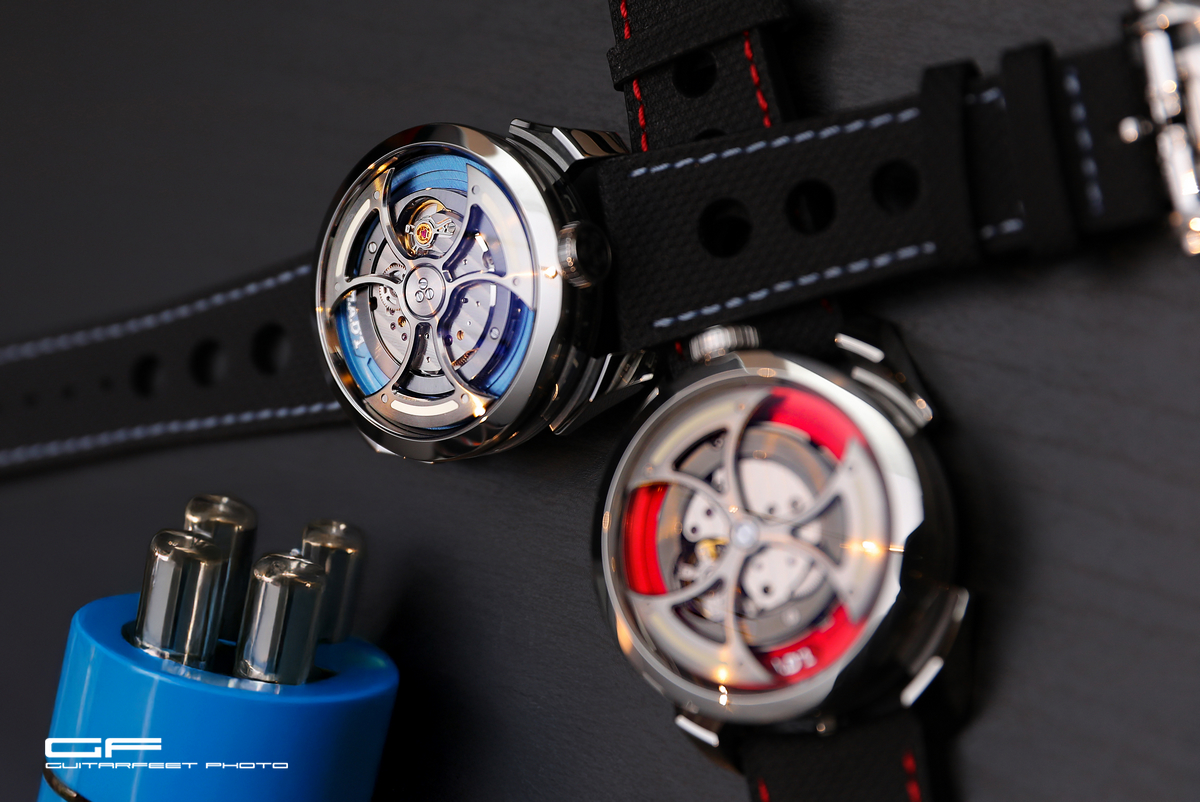 --雙斧合璧-- MB&F M.A.D.1S/ M.A.D.1紅藍同場開箱分享