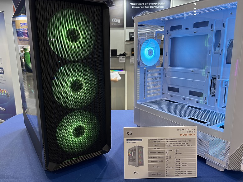 點我看大圖 杜甫遊記:Computex 2025(下)MONTECH/LianLi/darkFlash/Cougar/DeepCool/iRocks/TT/VK