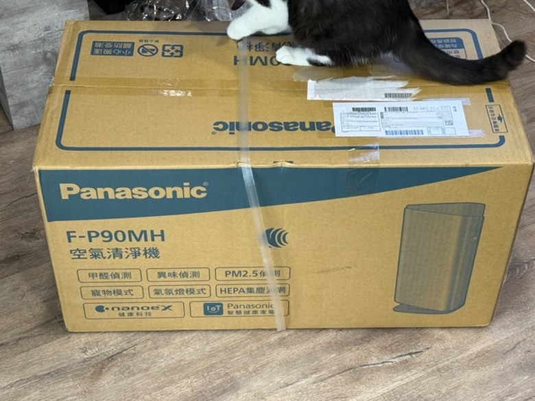 養貓人必備!Panasonic F-P90MH空氣清淨機開箱分享