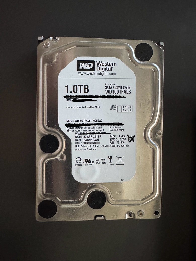 HDD 故障徵兆
