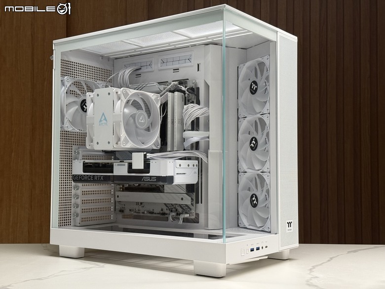 斜進風全景機殼!TT View 380 XL TG ARGB
