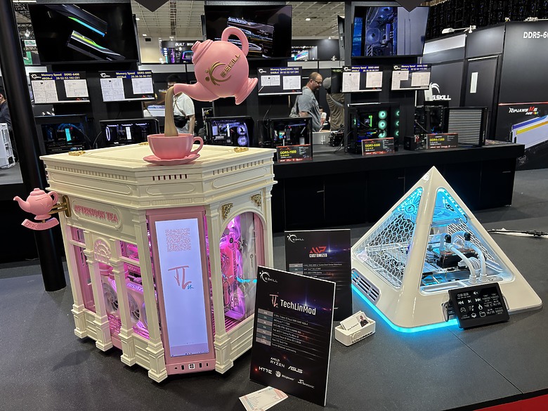 點我看大圖 杜甫遊記:Computex 2025(下)MONTECH/LianLi/darkFlash/Cougar/DeepCool/iRocks/TT/VK