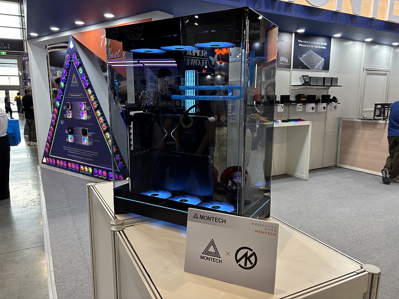 點我看大圖 杜甫遊記:Computex 2025(下)MONTECH/LianLi/darkFlash/Cougar/DeepCool/iRocks/TT/VK