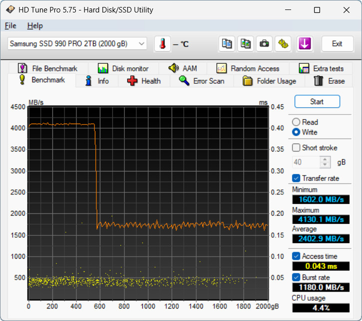 【開箱簡測】WERO 雷翎 Thunderbolt 5 (JHL9480 + ASM2364) 全模式 M.2/NVMe SSD 外接盒效能簡測 (圖多)