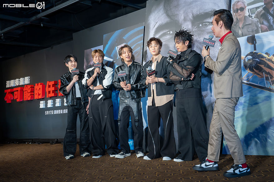 【採訪】《不可能的任務：最終清算》台北首映會 不老天團 Energy 致敬阿湯哥！