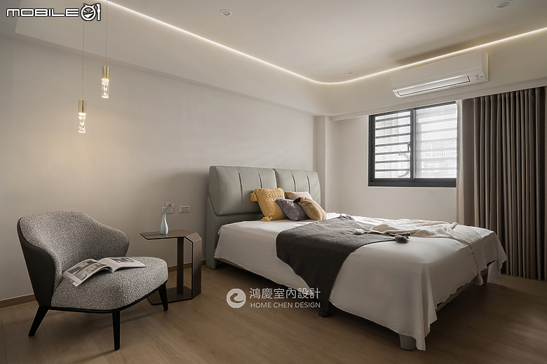 點我看大圖 【幫開箱】奶油輕奢風新婚房!32坪3房2廳2衛的溫馨美宅!