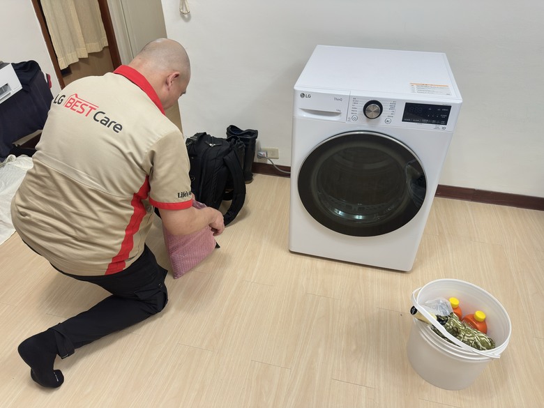 LG 尊榮保養服務初體驗丨維持衣物品質 延長乾衣機效能