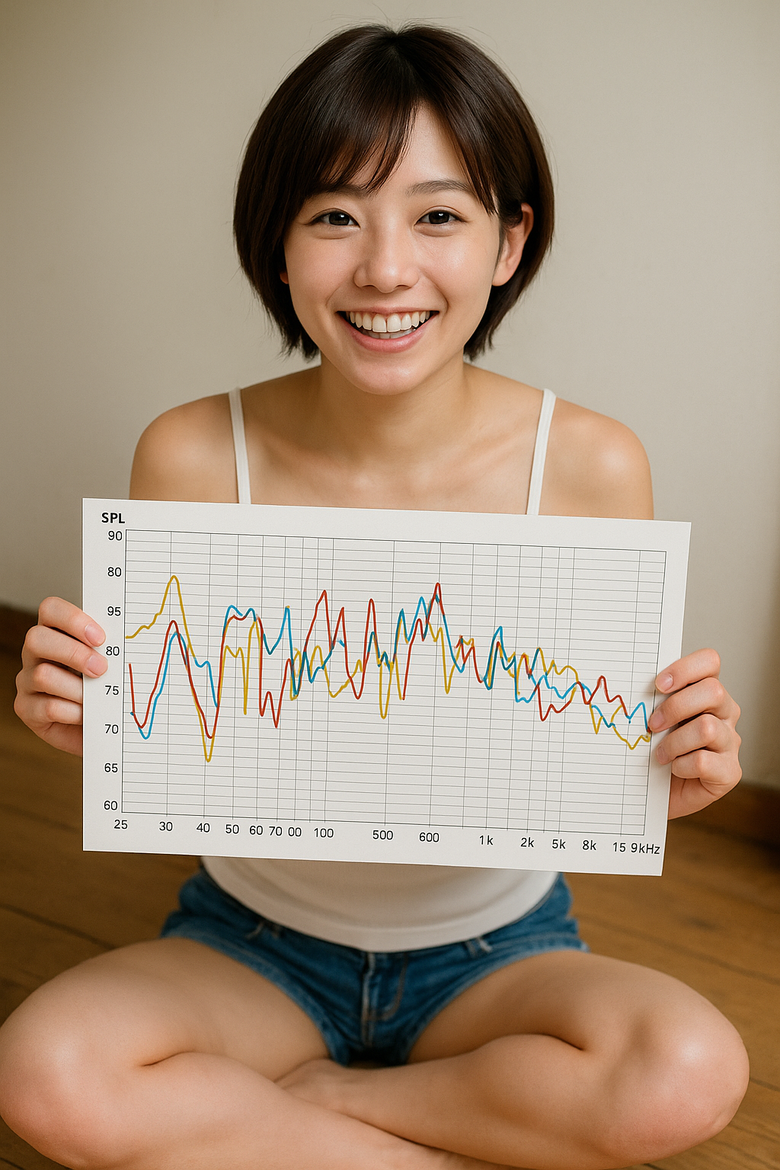 音響系統好聲擺位空間調整,REW頻譜使用討論(AI美女多圖輔助說明)