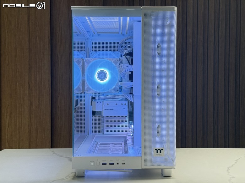 斜進風全景機殼!TT View 380 XL TG ARGB