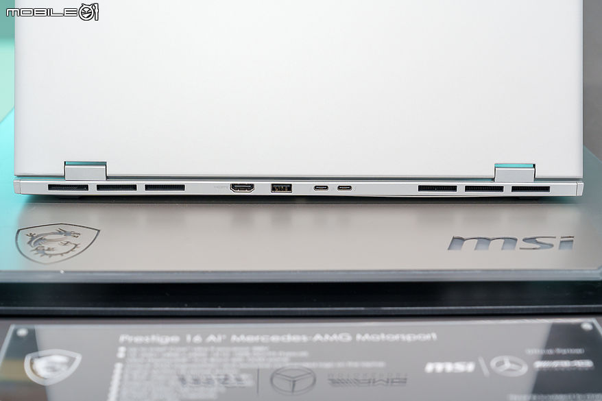 【Computex 2025】黑銀雙色展現不同樣貌 MSI Prestige 16 AI+ Mercedes-AMG Motorsport 跨界聯名筆電登場
