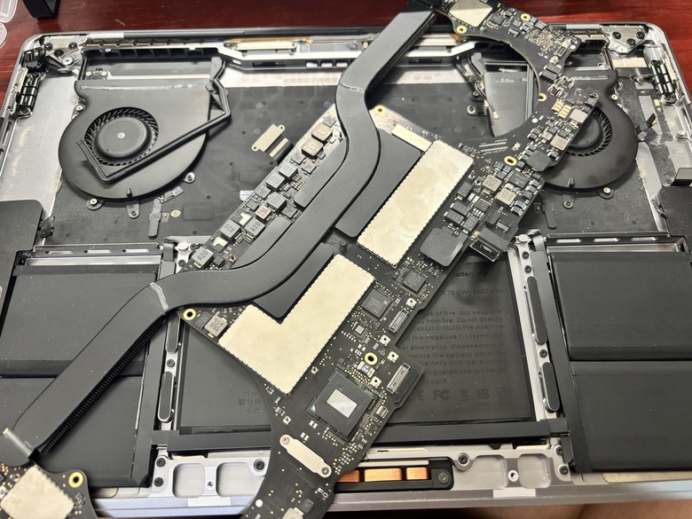 老舊Macboo Pro 更換導熱膏後直降10度