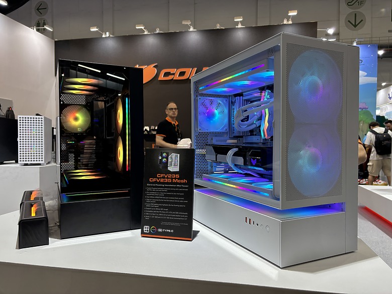 點我看大圖 杜甫遊記:Computex 2025(下)MONTECH/LianLi/darkFlash/Cougar/DeepCool/iRocks/TT/VK