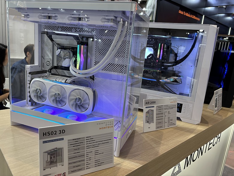 點我看大圖 杜甫遊記:Computex 2025(下)MONTECH/LianLi/darkFlash/Cougar/DeepCool/iRocks/TT/VK