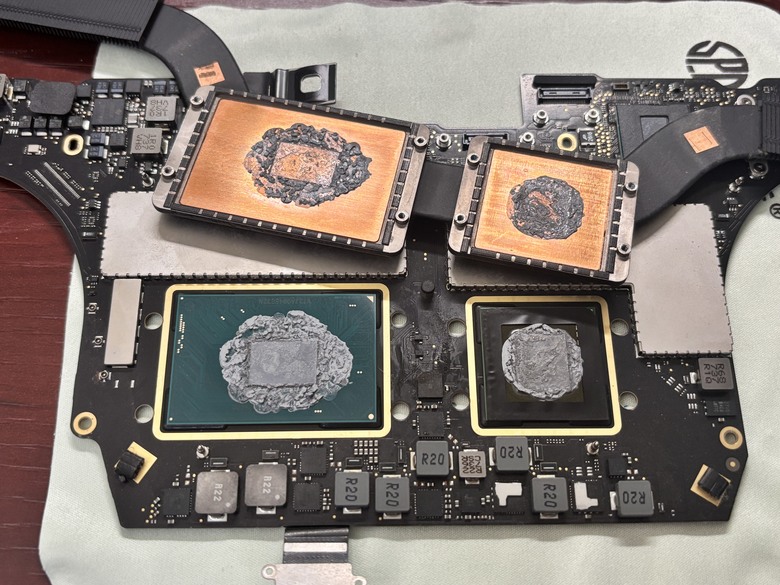 老舊Macboo Pro 更換導熱膏後直降10度