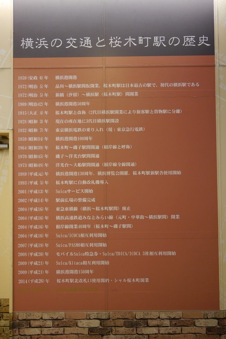 日本鐵道的起源地 櫻木町站