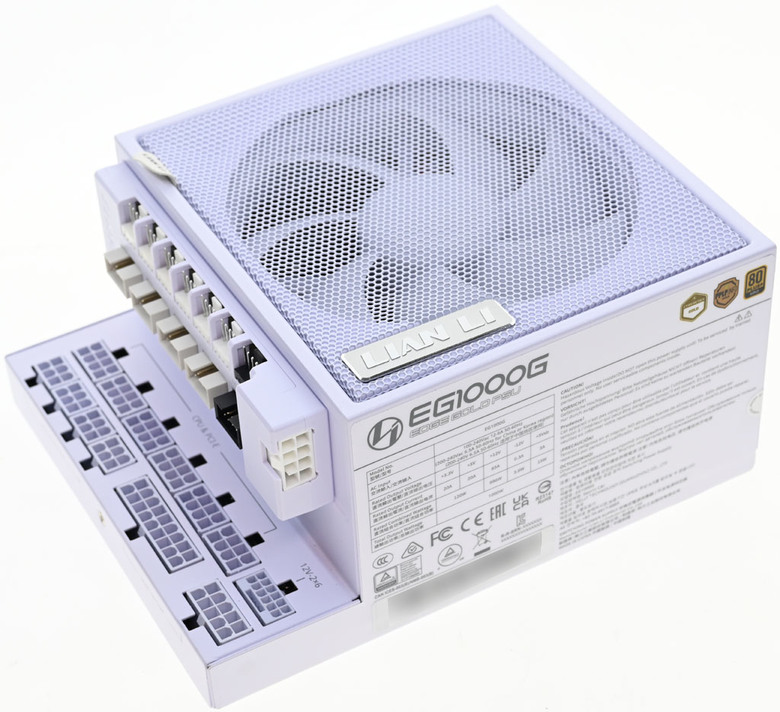 LIAN LI EDGE GOLD EG1000G 1000W金牌全模組化電源開箱