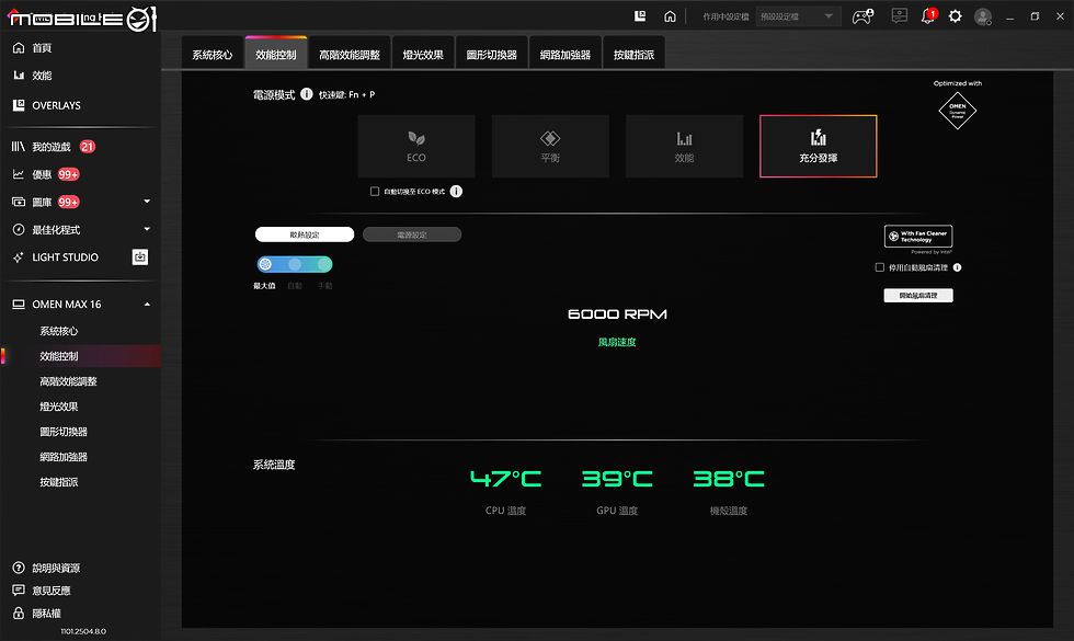 HP OMEN MAX 16 測試報告｜把效能等級點滿的旗艦電競筆電