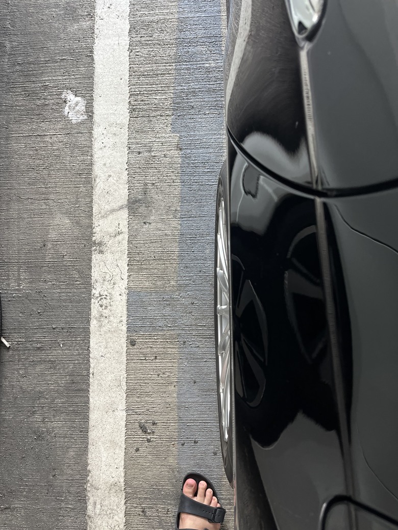 驗車 輪框切齊葉子板 不知可否過關