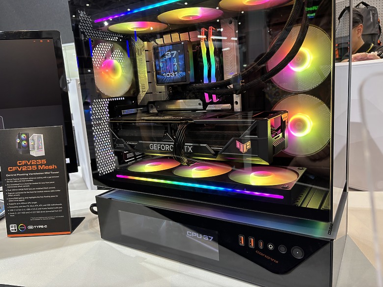 點我看大圖 杜甫遊記:Computex 2025(下)MONTECH/LianLi/darkFlash/Cougar/DeepCool/iRocks/TT/VK