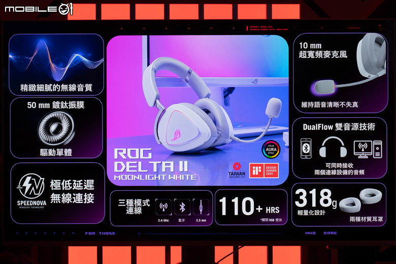 【採訪】ROG 推出新款 Azoth X 鍵盤/Keris II Origin 滑鼠等白色系電競周邊 TUF 初音聯名周邊也實際亮相