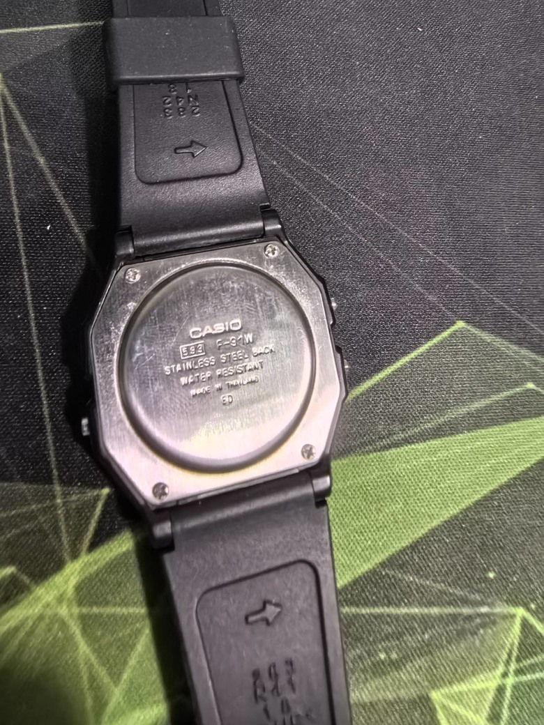 確定CASIO F-91W 電池可用超過12年