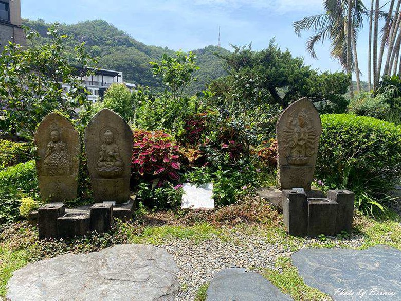北投文物館.台北新四國遍路~私人藏家捐贈石佛安座於枯山水庭園