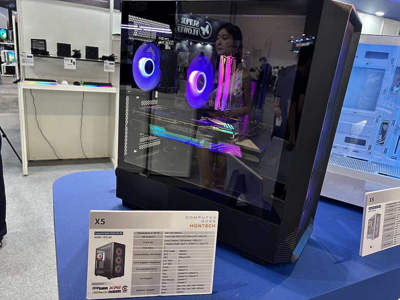 點我看大圖 杜甫遊記:Computex 2025(下)MONTECH/LianLi/darkFlash/Cougar/DeepCool/iRocks/TT/VK