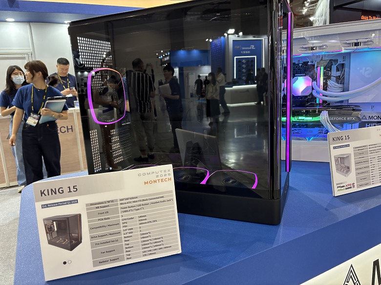 點我看大圖 杜甫遊記:Computex 2025(下)MONTECH/LianLi/darkFlash/Cougar/DeepCool/iRocks/TT/VK