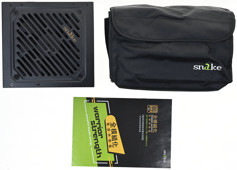 snake蛇吞象GAMER PRO+ 850W金牌全模組化電源開箱