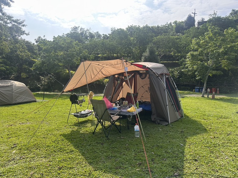 很喜歡露營時的煮飯過程