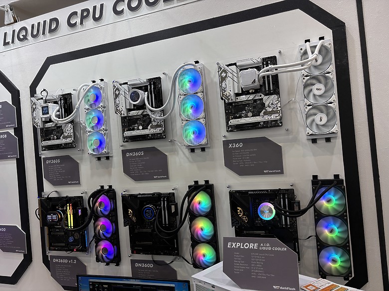 點我看大圖 杜甫遊記:Computex 2025(下)MONTECH/LianLi/darkFlash/Cougar/DeepCool/iRocks/TT/VK