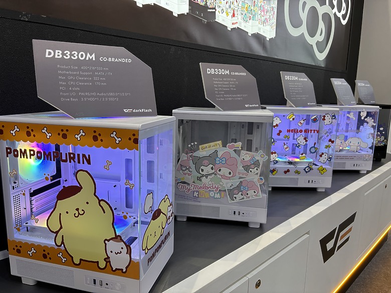點我看大圖 杜甫遊記:Computex 2025(下)MONTECH/LianLi/darkFlash/Cougar/DeepCool/iRocks/TT/VK