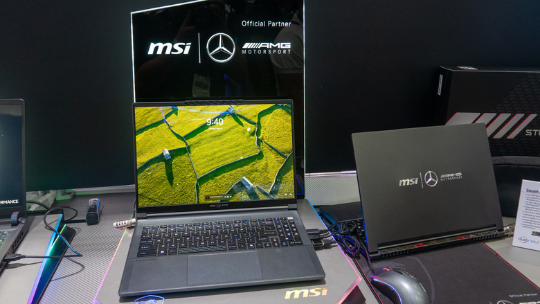 COMPUTEX 2025 MSI攤位筆電參觀分享