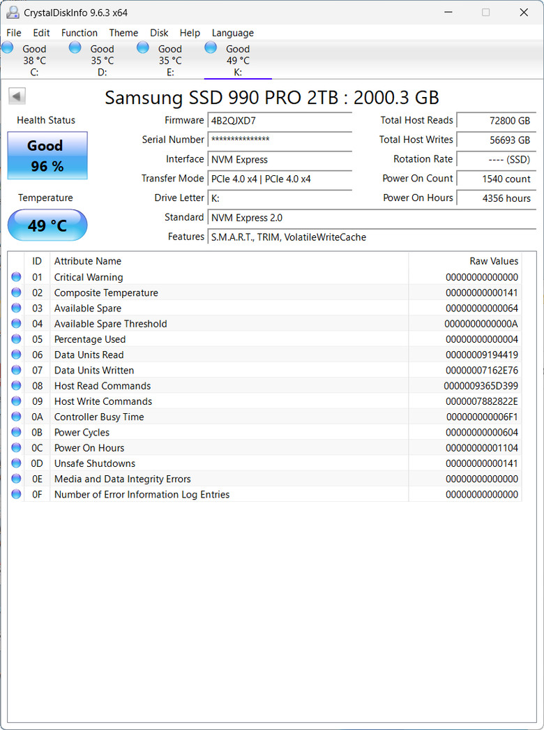【開箱簡測】WERO 雷翎 Thunderbolt 5 (JHL9480 + ASM2364) 全模式 M.2/NVMe SSD 外接盒效能簡測 (圖多)
