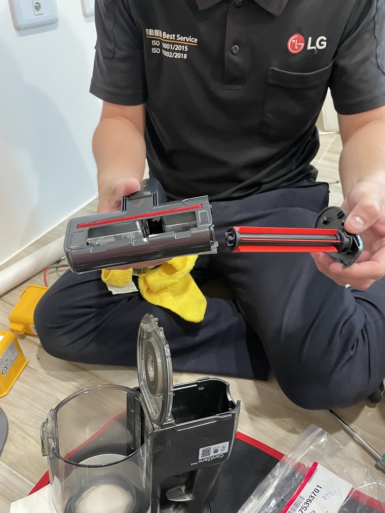 尊榮家電、尊榮服務【LG原廠尊榮保養】吸塵器(A9T)保養服務真實體驗