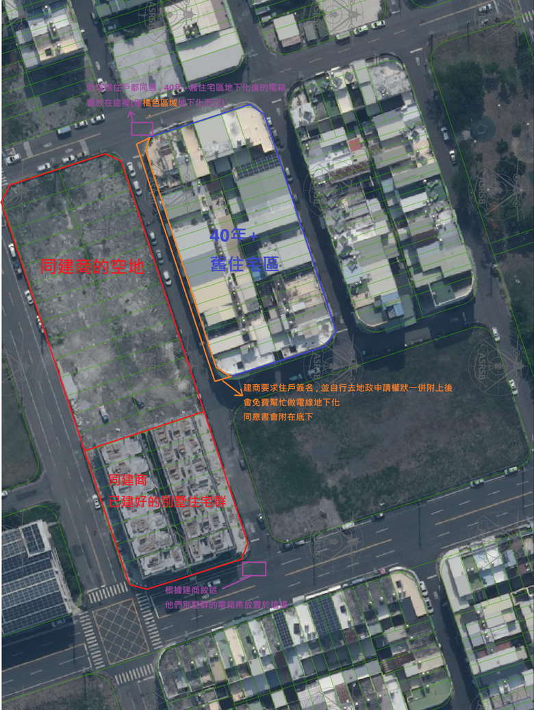 建商鋪設新電路時,想免費幫舊社區做電路地下化