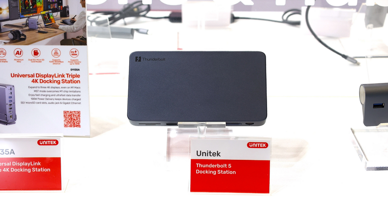 點我看大圖 我想帶走這幾樣……COMPUTEX 2025 Unitek 首度亮相 Thunderbolt 5 Dock