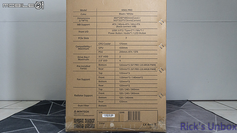 【開箱】可上下顛倒展示的機殼 | MONTECH HS01 PRO WHITE