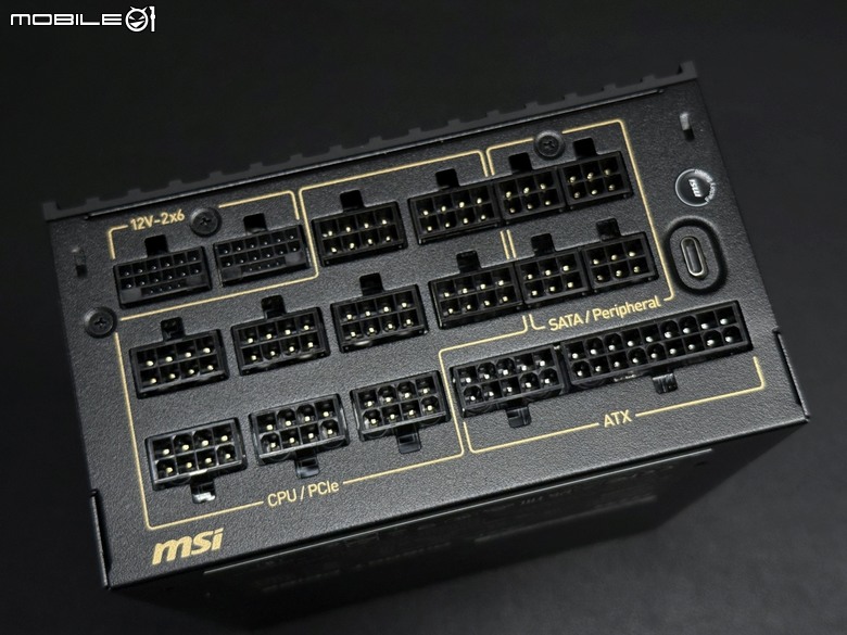 旗艦規格！MSI MEG Ai 1600T 數位電源