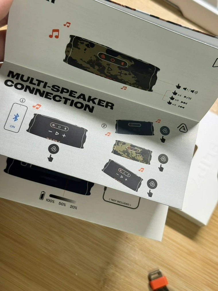 [心得] 新玩具JBL flip7 藍牙喇叭開箱心得~