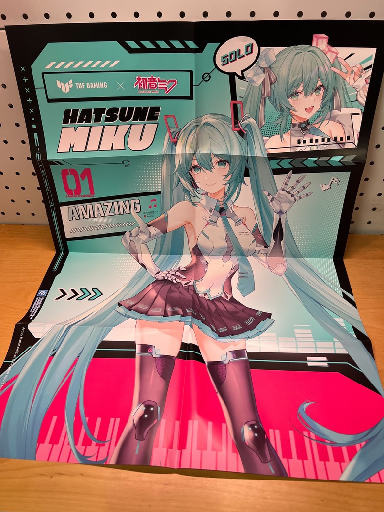 [開箱] TUF K3 Gen II Hatsune Miku Edition (初音聯名)