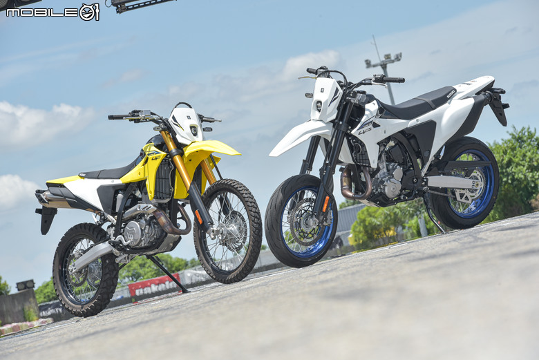 點我看大圖 人的力量決定車的強大!SUZUKI 全新 DR-Z4SM/DR-Z4S 賽道試駕!