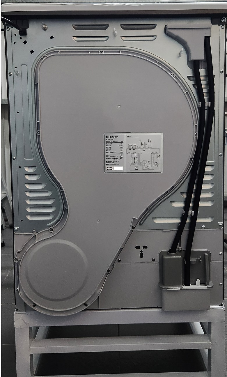 點我看大圖 SHARP 夏普 烘布郎 熱泵 滾筒乾衣機 KD-FKH10DT 首篇開箱文