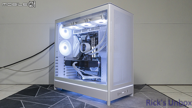 【開箱】可上下顛倒展示的機殼 | MONTECH HS01 PRO WHITE