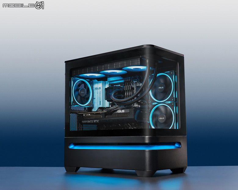 ASUS 推出 Prime AP202 全景機殼 以獨特下方 L 型進氣口設計提供更多散熱風流