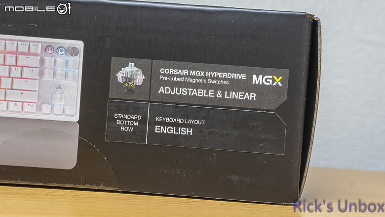 【開箱】海盜船新設計語言80%磁軸鍵盤 | CORSAIR K70 PRO TKL WHITE